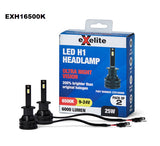 Led H1 Headlamp (2pc) 6500K 9-24V EXH16500K - Exelite
