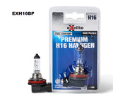 Premium Halogen Globe H16 12V 19W EXH16BP - Exelite