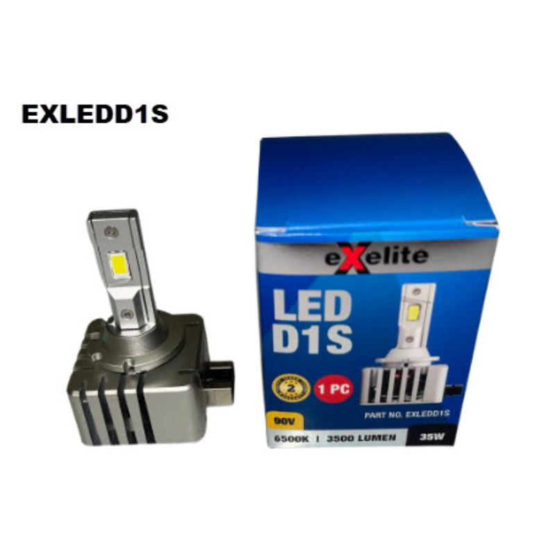 HID LED D1S 360° BEAM ANGLE 35W 6500K 1PC EXLEDD1S - Exelite