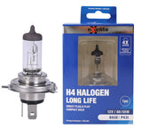 Hal. Long Life H4 12V 60/55W EXLLH4 - Exelite | Universal Auto Spares