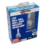 LED Multifit Globe Headlamp Ultra Night Vision (HB3/ HB4) 2 Pack EXMF2 - Exelite