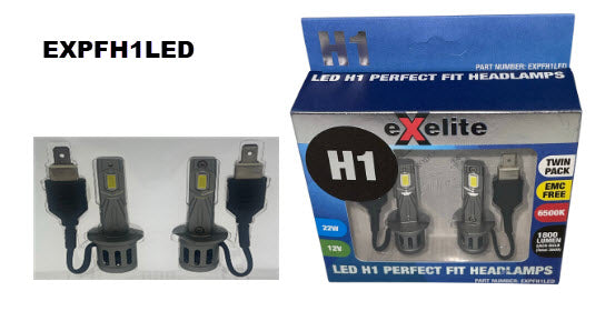 PERFECT FIT H1 LED 22W 6500K (2pc) EXPFH1LED - Exelite