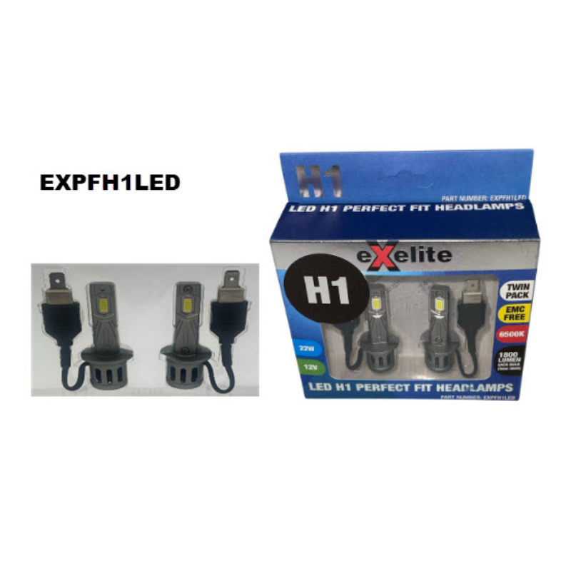 PERFECT FIT H1 LED 22W 6500K (2pc) EXPFH1LED - Exelite