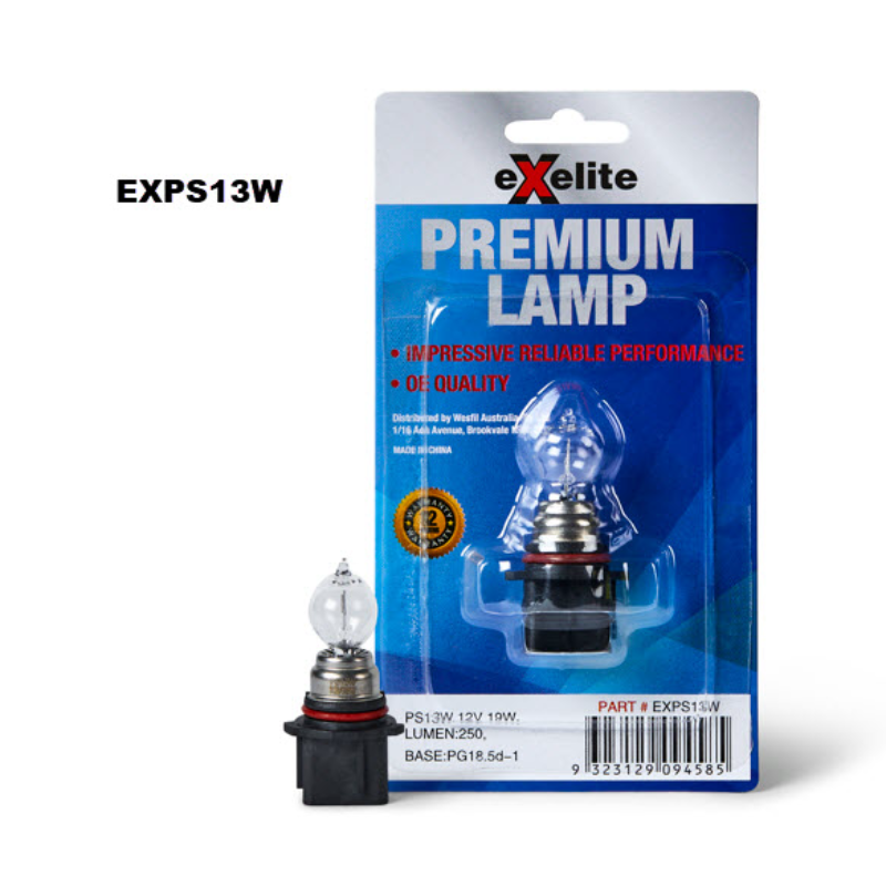 Auxiliary Globe 250 Lumen PS13W PG18.5D-1 12V 13W EXPS13W - Exelite