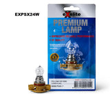 Premium Incandescent Globe PSX24W 12V 25W PG20-7 EXPSX24W - Exelite