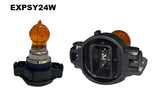 Premium Incandescent Globe 12V 25W PG20-4 (AMBER) PSY24W - Exelite