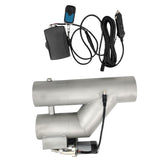 3 Inch Electric Exhaust Cut Off Dual Valve Y Pipe Dump Valve Set With Remote Control - Machter