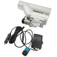 3 Inch Electric Exhaust Cut Off Dual Valve Y Pipe Dump Valve Set With Remote Control EXV-3 - Machter