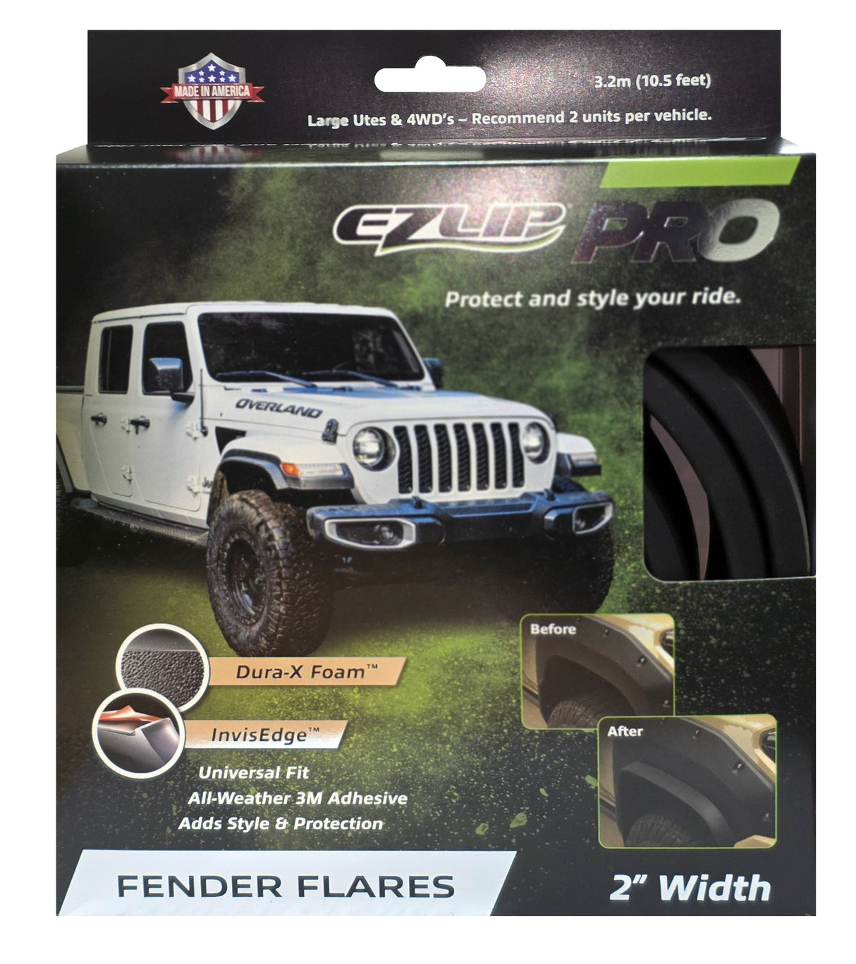 FENDER FLARES PRO 2" - EZ Lip