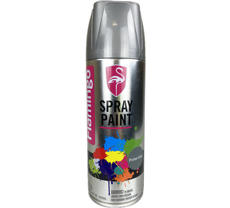 Aero Spray Paint 450mL - Flamingo Grey Primer