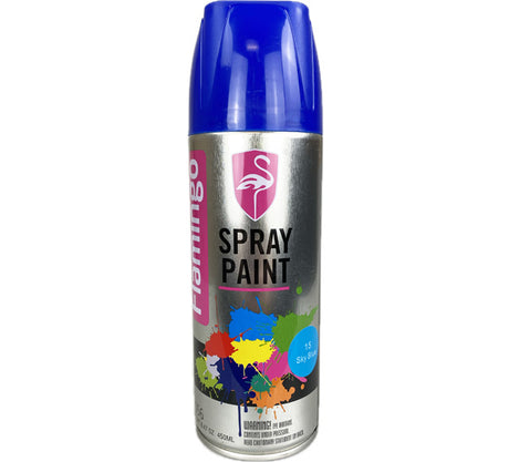 Aero Spray Paint 450mL - Flamingo Sky Blue