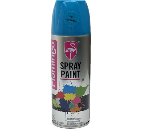 Aero Spray Paint 450mL - Flamingo Light Sky Blue