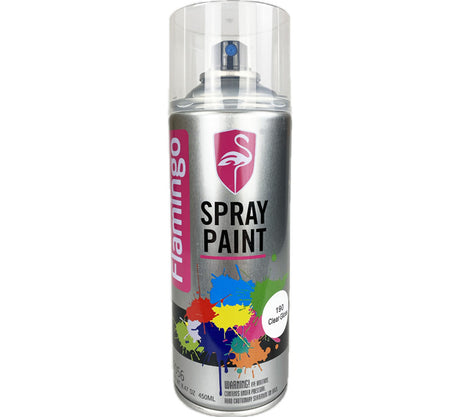 Aero Spray Paint 450mL - Flamingo Clear Gloss