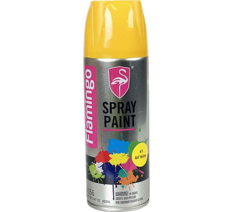 Aero Spray Paint 450mL - Flamingo Canary Yellow