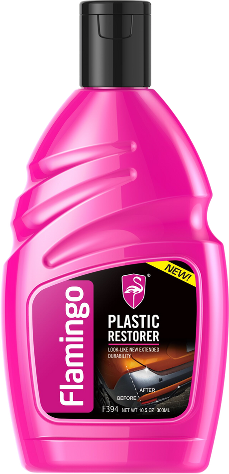 Plastic Restorer Drip-Free Cream 300ml - Flamingo