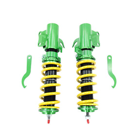 2 x Adjustable Height Front Coilover Fit For Holden Commodore VE Sedan Wagon Ute 2006-2013 FAJS-001GR - Machter