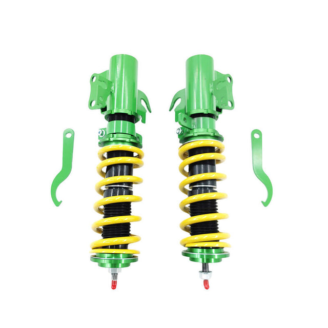 2 x Adjustable Height Front Coilover Fit For Holden Commodore VE Sedan Wagon Ute 2006-2013 FAJS-001GR - Machter
