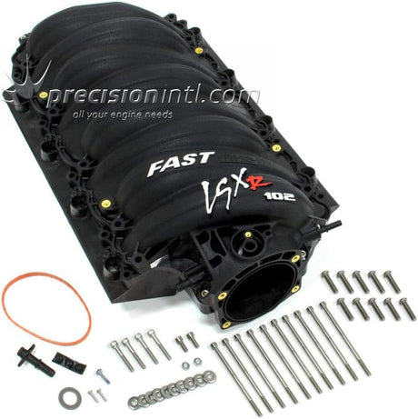 Lsxr Manifold 102MM Rect Port LS3 Car Black FAST146102B - FAST