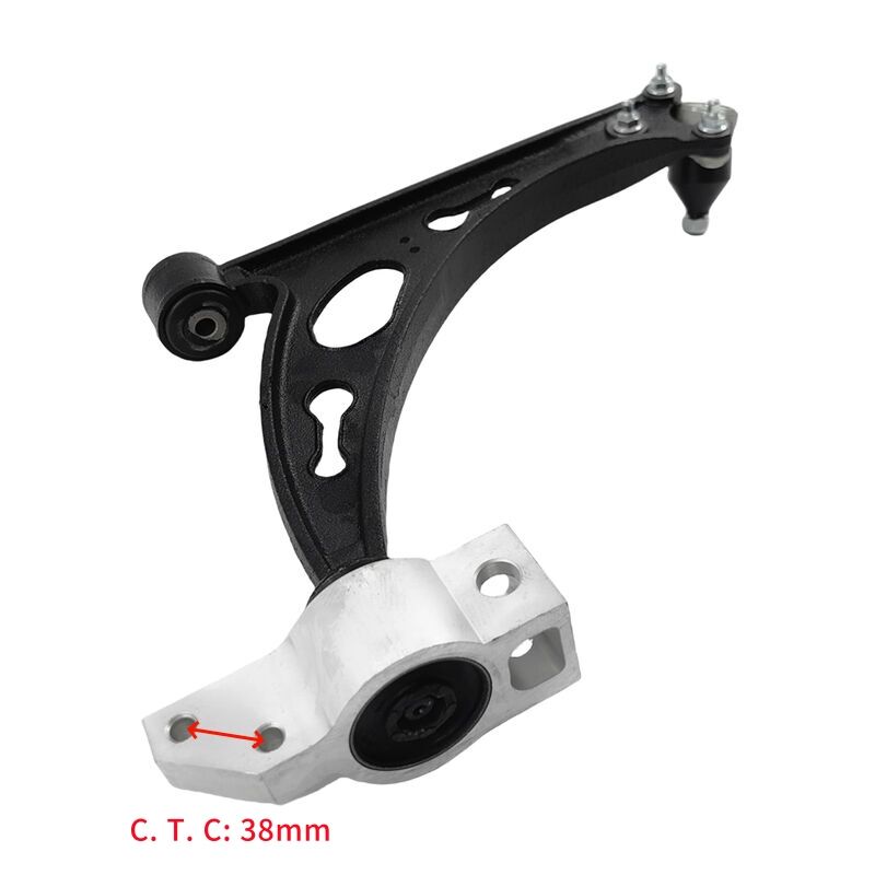 Front Lower Control Arm Left Hand Side CTC 38MM Fit For Audi A3 & Volkswagen Golf MK5 Diesel Model Only FCA-AU002L-38MM - Machter