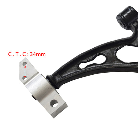 Control Arm Right Hand Side Front Lower Fit For Audi A3 & Volkswagen Golf MK5 Diesel Model Only 07/04-09/08 FCA-AU002R-34MM - Machter