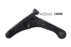 Front Lower Control Arm Left Hand Side Fit For Mitsubishi Lancer CH 09/2003-08/2007 Bolt Hole 14mm - Machter