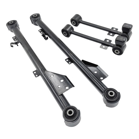 4 Pieces Rear Upper Lower Trailing Arms Control Arm Kit Fit For Infiniti QX4 For Nissan Pathfinder 1997-2004 - Machter