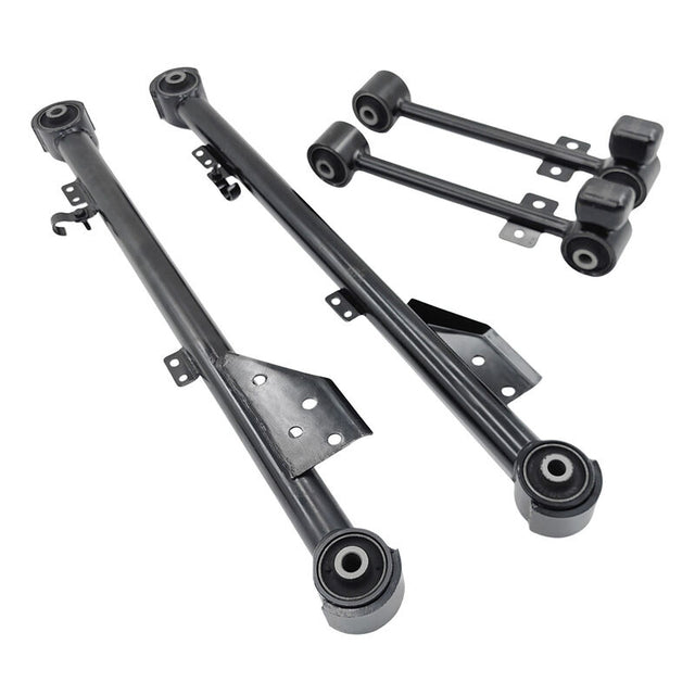 4 Pieces Rear Upper Lower Trailing Arms Control Arm Kit Fit For Infiniti QX4 For Nissan Pathfinder 1997-2004 - Machter