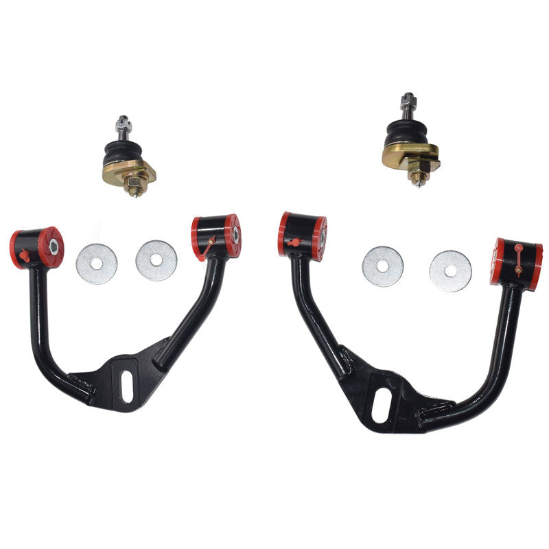 Pair Adjustable Upper Control Arms With Greaseable Bushes Fit For Nissan Navara D40 D23 NP300 R51 X-Class - Machter