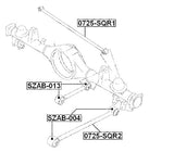 1 Pieces Lower Control Radius Strut Rod Arms Fit For Suzuki Grand Vitara SQ420 SQ625 SQ416 SQ627 46202-65D01 1998-2005 - Machter