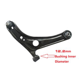 Control Arm Right Front Lower Fit For Toyota Echo Yaris Vitz Platz FunCargo NCP1# NLP10 SCP1# NCP2# NLP2# NCP70 NCZ20 1999-2011 12.2MM Diameter - Machter