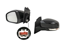 Door Mirror (LHS, Heated, Puddle Light, Folding, Blind Spot) Ford Focus LW/LZ 2011 - 2018 FDFO - DOM - 151L - Sterling Parts - Exterior Mirrors - Sterling Parts
