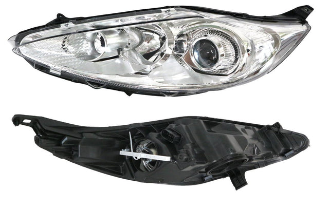 Headlight (Projector, LHS, Chrome) with Electric Adjuster Ford Fiesta WS/WT 2008 - 2013 FDFS - HEL - 10L - Sterling Parts - Headlight Assemblies - Sterling Parts