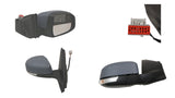 Door Mirror (RHS, Heated with Light) Ford Mondeo MC 2010 - 2014 FDMD - DOM - 10R - Sterling Parts - Exterior Mirrors - Sterling Parts