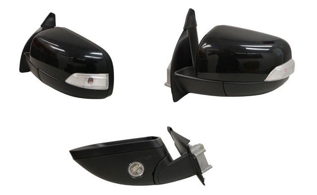 Door Mirror (LHS) Black, 9 Pin, with Blinker, Puddle Light, Folding Ford Ranger PX 2011 - 2022 FDRG - DOM - 14L - Sterling Parts - Exterior Mirrors - Sterling Parts