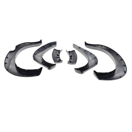 6 Pieces White Fender Flares Wheel Arch Fit For Toyota Hilux SR5 SR 2 & 4 Door 2011-2014 - Machter