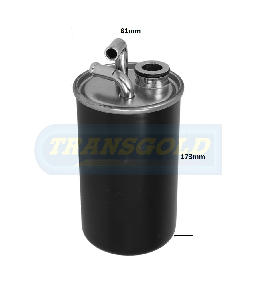 Diesel Fuel Filter Fits Jeep, Dodge WCF175 FI0966 - Transgold | Universal Auto Spares