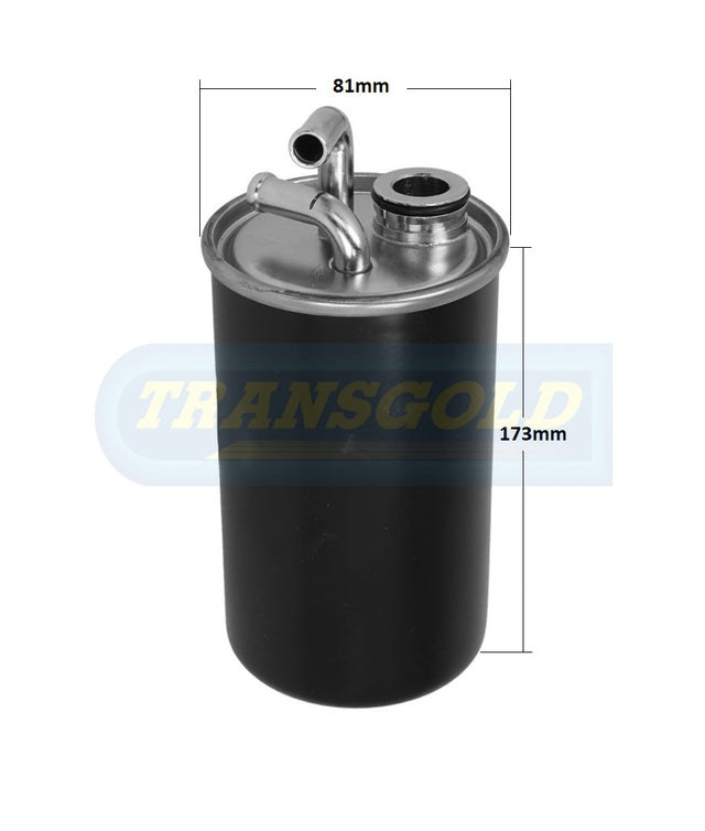 Diesel Fuel Filter Fits Jeep, Dodge WCF175 FI0966 - Transgold | Universal Auto Spares