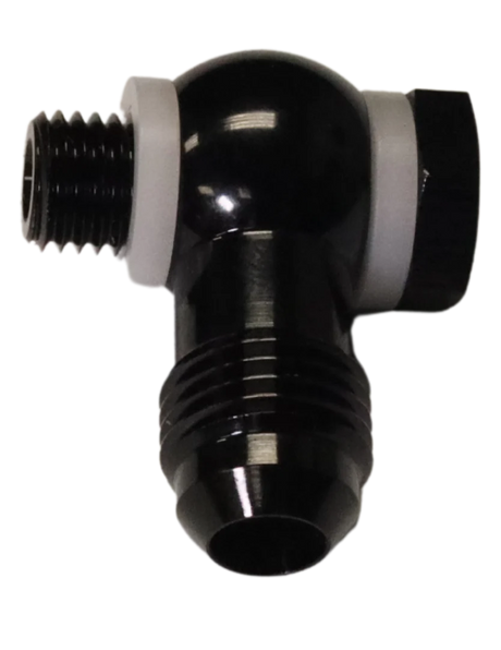 Banjo -6AN 9/16-24 Fitting Fits Pressure Port FI62018 - FiTech