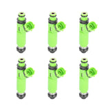 6 x Fuel Injectors Fit For Mitsubishi Triton MK 6G72 3.0L V6 1998-2006 Challenger 195500-3170 - Machter