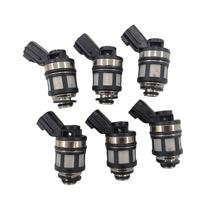 6 Pieces Fuel Injectors Fit For Nissan Patrol GU Y61 4.5L Quest Pathfinder Frontier Mercury Infiniti 3.3L 3.0L 16600-38Y10 16600-38Y11 - Machter