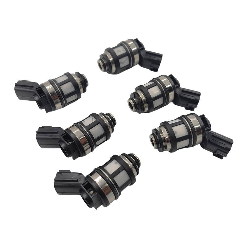 6 Pieces Fuel Injectors Fit For Nissan Patrol GU Y61 4.5L Quest Pathfinder Frontier Mercury Infiniti 3.3L 3.0L 16600-38Y10 16600-38Y11 - Machter