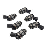 6 Pieces Fuel Injectors Fit For Nissan Patrol GU Y61 4.5L Quest Pathfinder Frontier Mercury Infiniti 3.3L 3.0L 16600-38Y10 16600-38Y11 - Machter