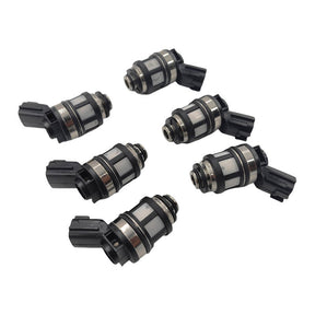 6 Pieces Fuel Injectors Fit For Nissan Patrol GU Y61 4.5L Quest Pathfinder Frontier Mercury Infiniti 3.3L 3.0L 16600-38Y10 16600-38Y11 - Machter