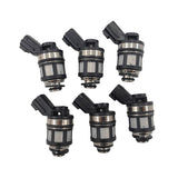 6 Pieces Fuel Injectors Fit For Nissan Patrol GU Y61 4.5L Quest Pathfinder Frontier Mercury Infiniti 3.3L 3.0L 16600-38Y10 16600-38Y11 - Machter