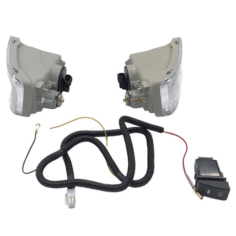 Full Set Fog Light Spot Driving Lamp Kit Fit For Holden Rodeo Ute RA For Isuzu D-Max 2003-2006 FOGL-HLN008 - Machter