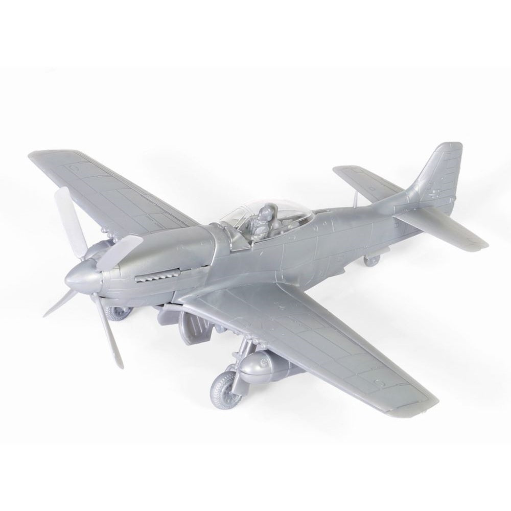 U.S. P-51D Mustang Aircraft Great Britain January 1945 Plastic Model Kit 1:72 Scale Collectible | Universal Auto Spares