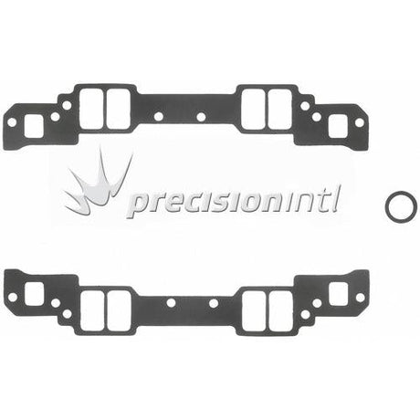 Chev SB In Manifold Gskt Set 18 Degree High Port .030 Thick FP1277 - Fel-Pro