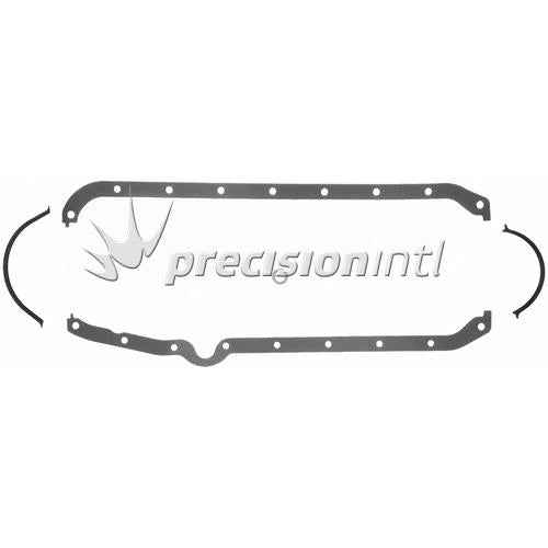 Sump Gasket Chev SB 283 - 400 V8 57 - 74 Thin Front Seal LH Dipstick FP1802 - Fel - Pro - Sump & Oil Pan Gaskets - Fel - Pro