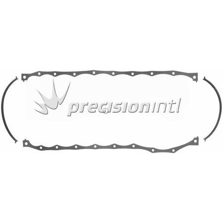 Sump Gasket Set Rubber Coated Fibre Ford 302-351 Cleveland FP1811 - Fel-Pro