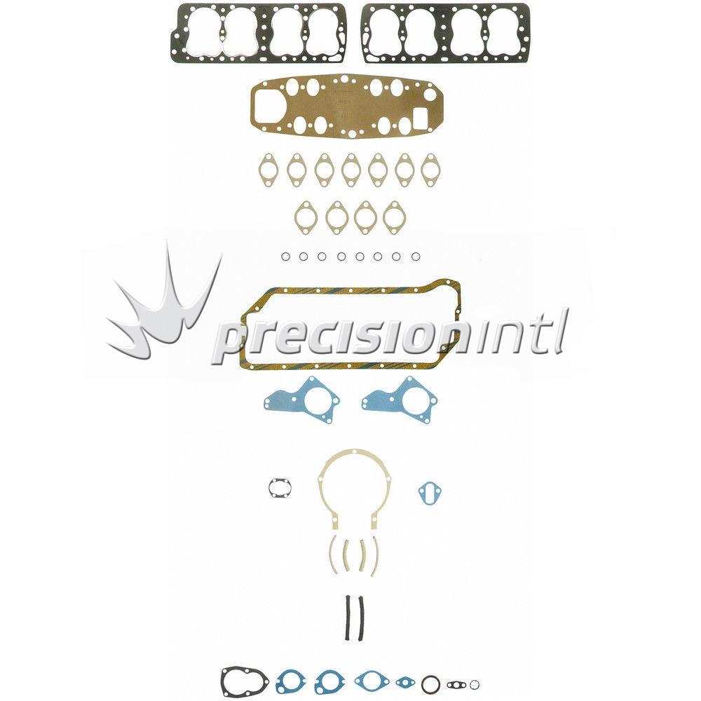 Full Gasket Set Ford 239 V8 Flat Head 239 1949 - 53 FPFS7525B - Fel - Pro - Full Gasket Sets - Fel - Pro